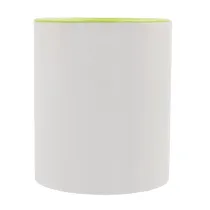 Kubek z powłoką sublimacyjną Gaeta 330 ml, jasny zielony