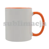 Kubek z powłoką sublimacyjną Gaeta 330 ml, pomarańczowy