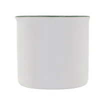 Kubek z powłoką sublimacyjną Ars 400 ml, ciemny zielony