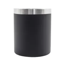 Kubek stalowy Magaro 300 ml, czarny