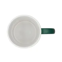 Kubek ceramiczny Velutti 350 ml, zielony