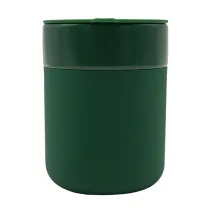 Kubek ceramiczny Caldo 370 ml, ciemny zielony