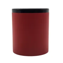 Kubek ceramiczny Velluto 350 ml, czerwony