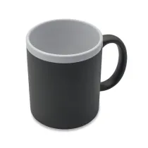 Kubek ceramiczny Velutti 350 ml, szary
