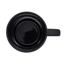 Kubek ceramiczny Esla 345 ml, czarny
