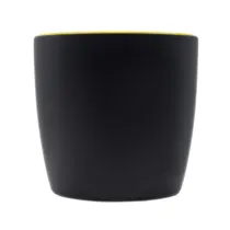 Kubek ceramiczny Esla 345 ml, żółty