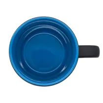 Kubek ceramiczny Esla 345 ml, niebieski