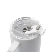 Kubek ceramiczny Azzurro 440 ml, biały