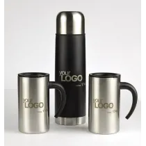 Zestaw upominkowy ACON (Termos 500 ml, 2 kubki 260 ml)