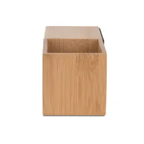Zegar z przybornikiem na biurko BAMBOO