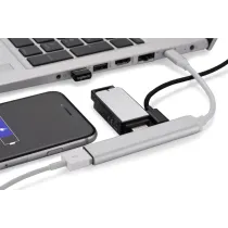 Rozdzielacz HUB USB z kablem typ C - ROSKO
