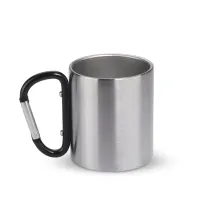 Kubek z karabińczykiem CAMPIC 200 ml