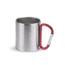 Kubek z karabińczykiem CAMPIC 200 ml