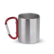 Kubek z karabińczykiem CAMPIC 200 ml