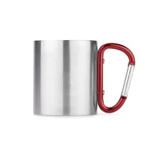 Kubek z karabińczykiem CAMPIC 200 ml