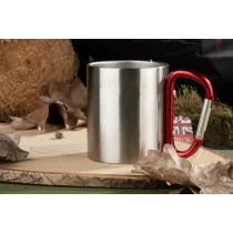 Kubek z karabińczykiem CAMPIC 200 ml