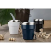 Kubek z recyklingowanej stali nierdzewnej MAKEL 300 ml