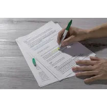 Długopis z zakreślaczem FLUO