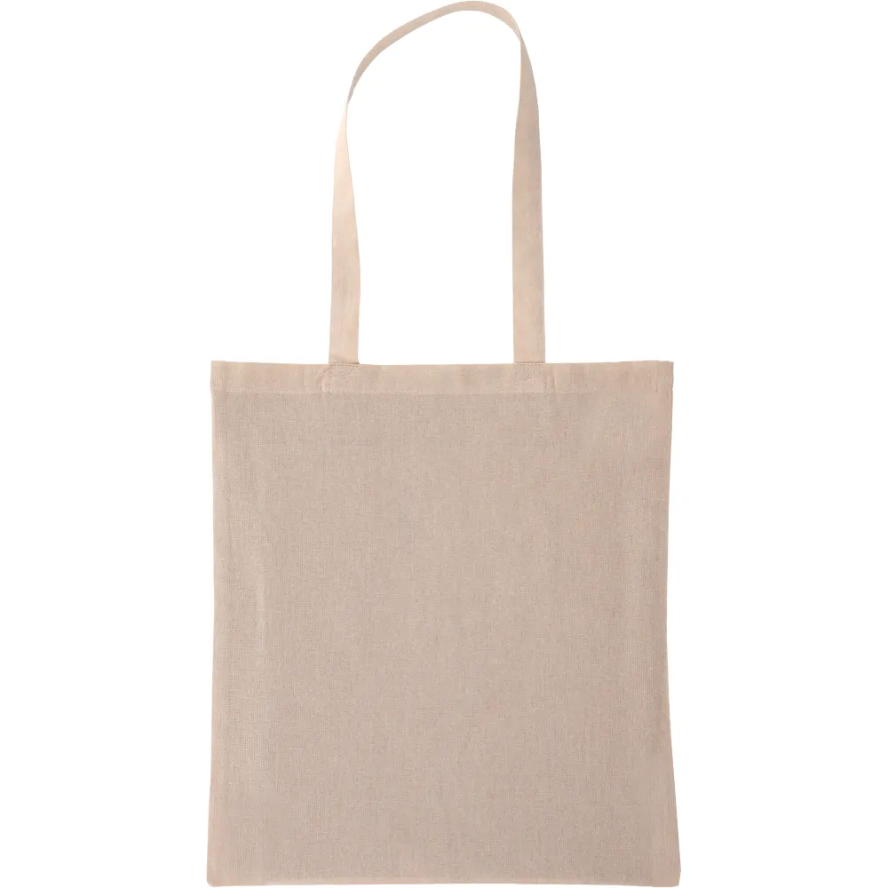 Torba bawełniana z długimi uszami z recyklingu 140 g/m2 CHELMSFORD