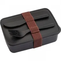 Lunch box ze sztućcami VIGO 600 ml