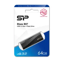 PENDRIVE BLAZE B07, 64GB 3.2 SILICON POWER