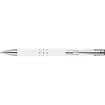 Długopis z aluminium z recyklingu półżelowy soft touch DUNMORE