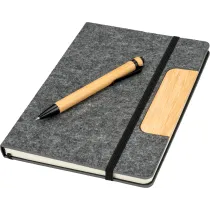 Notes A5 w linie z papieru z recyklingu z długopisem WALSALL