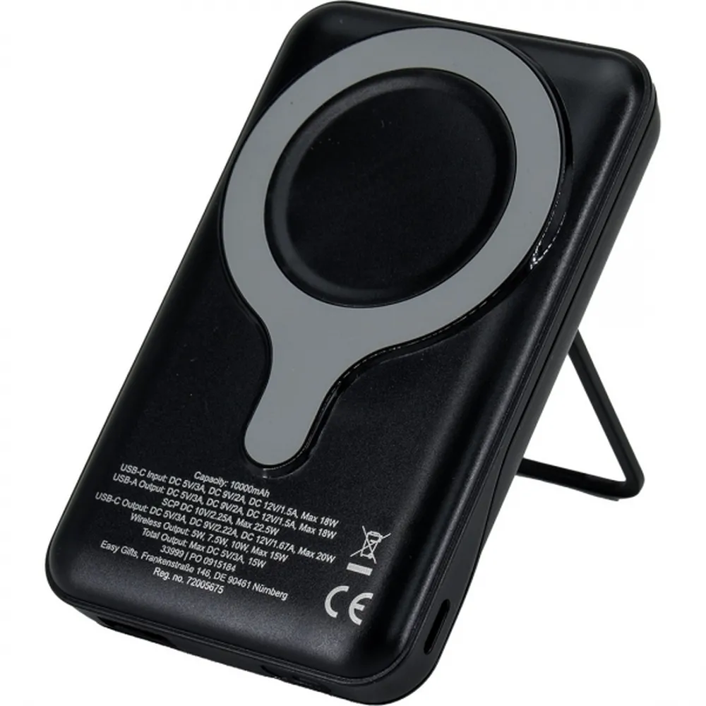 Power bank 10000 mAh z ładowarką indukcyjną VENTURA