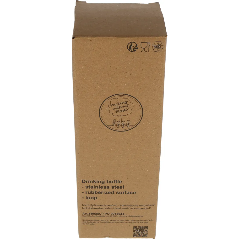 Butelka stalowa soft touch OSTRAVA 750 ml