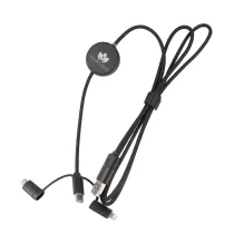 Kabel 4w1 z podświetlanym logo, LH-ZM02