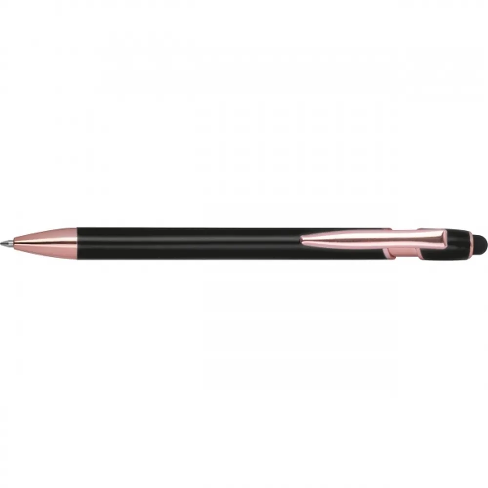 Długopis aluminiowy z recyklingu żelowy touch pen BELO HORIZONTE