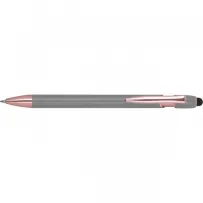 Długopis aluminiowy z recyklingu żelowy touch pen BELO HORIZONTE