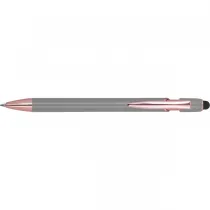 Długopis aluminiowy z recyklingu żelowy touch pen BELO HORIZONTE