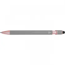 Długopis aluminiowy z recyklingu żelowy touch pen BELO HORIZONTE