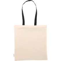 Torba bawełniana z długimi uszami, z recyklingu 140g/m2 CAMBRIDGE
