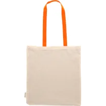 Torba bawełniana z długimi uszami, z recyklingu 140g/m2 CAMBRIDGE