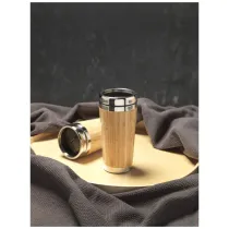 Kubek Bambus z bambusowym wykończeniem o pojemności 450 ml