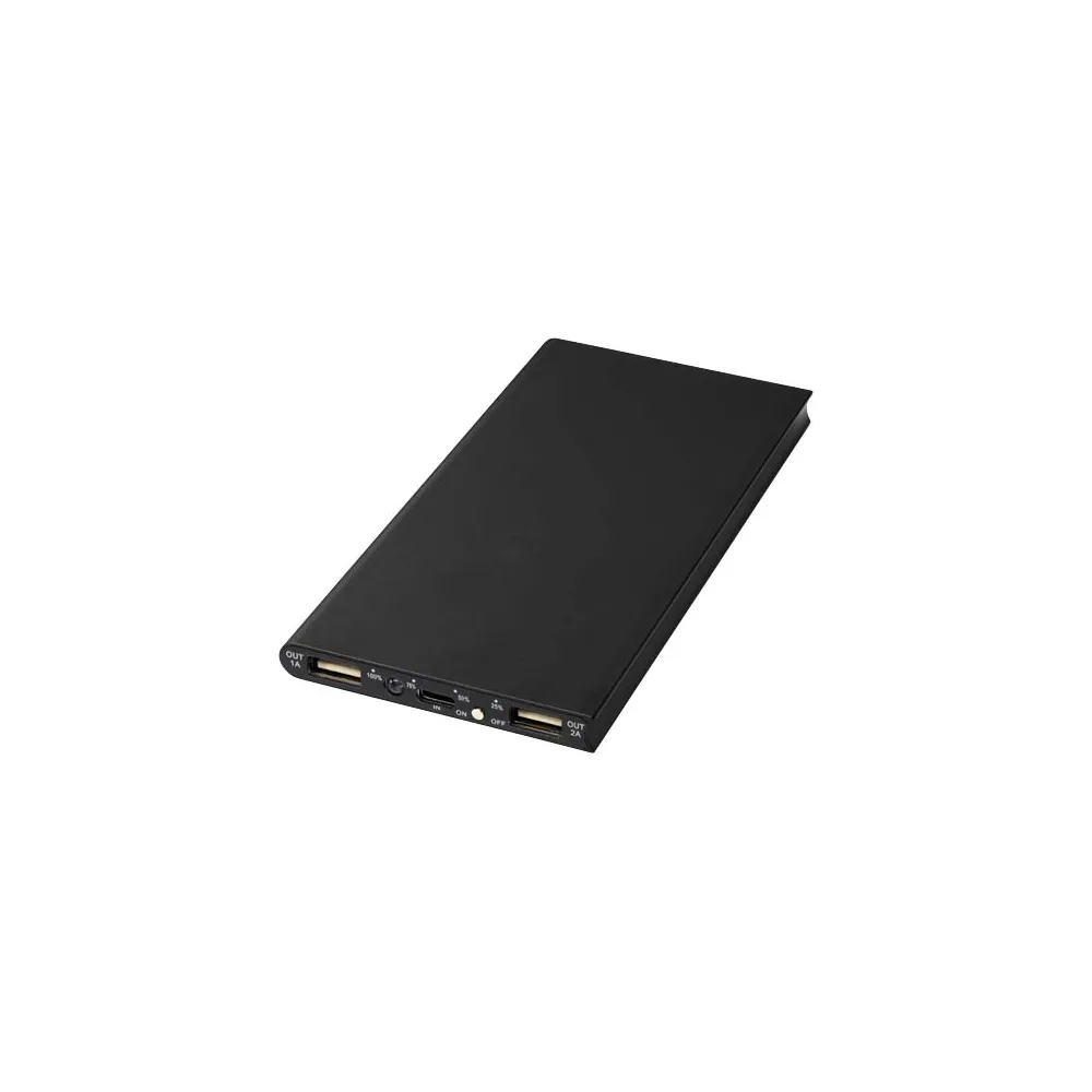 Aluminiowy powerbank Plate 8000 mAh