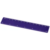 Linijka Renzo o długości 15 cm wykonana z tworzywa sztucznego
