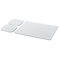 Podkładka pod mysz Brite-Mat® i zestaw podkładek pod naczynia combo 3