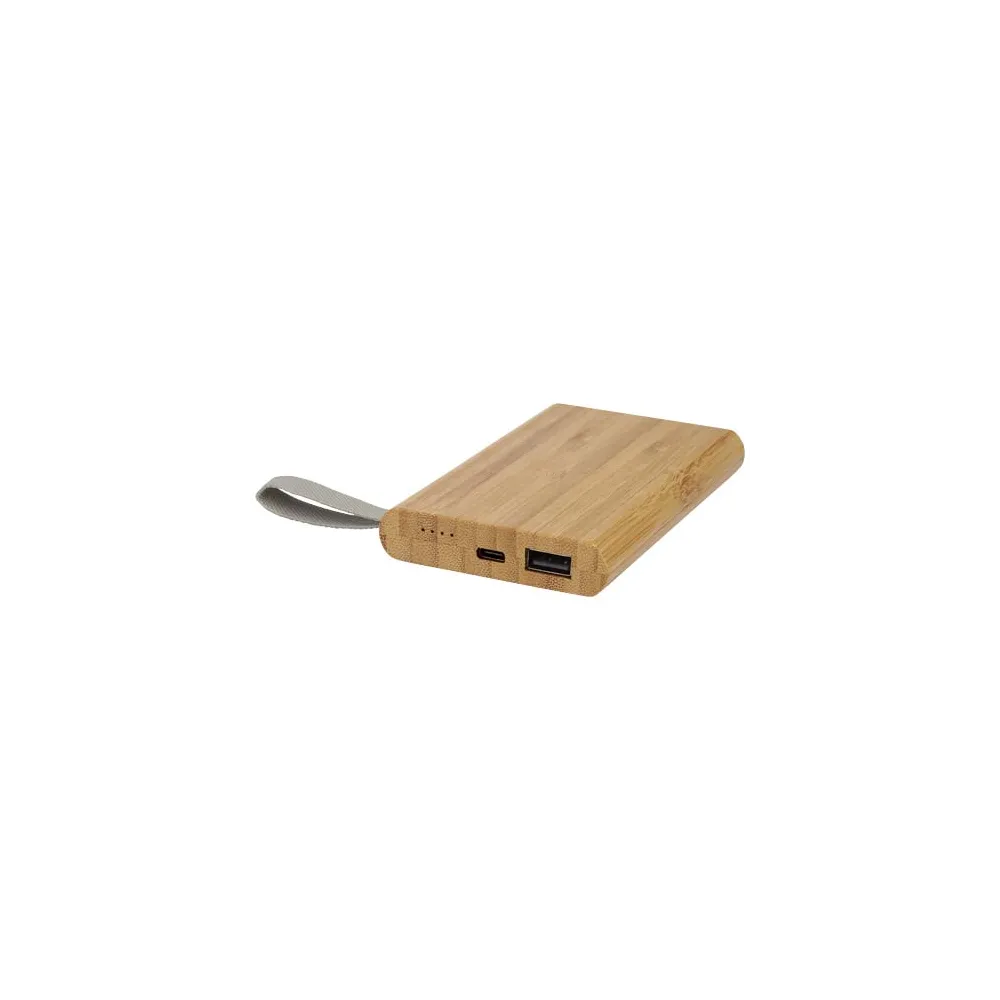 Powerbank Tulda o pojemności 5 000 mAh wykonany z bambusa