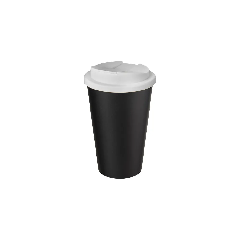 Kubek Americano® Eco z recyklingu o pojemności 350 ml z pokrywą odporną na zalanie