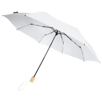 Składany wiatroodporny parasol 51 cm z PET z recyklingu Birgit