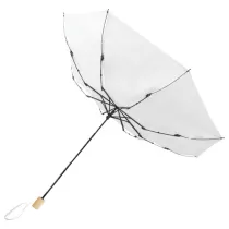 Składany wiatroodporny parasol 51 cm z PET z recyklingu Birgit