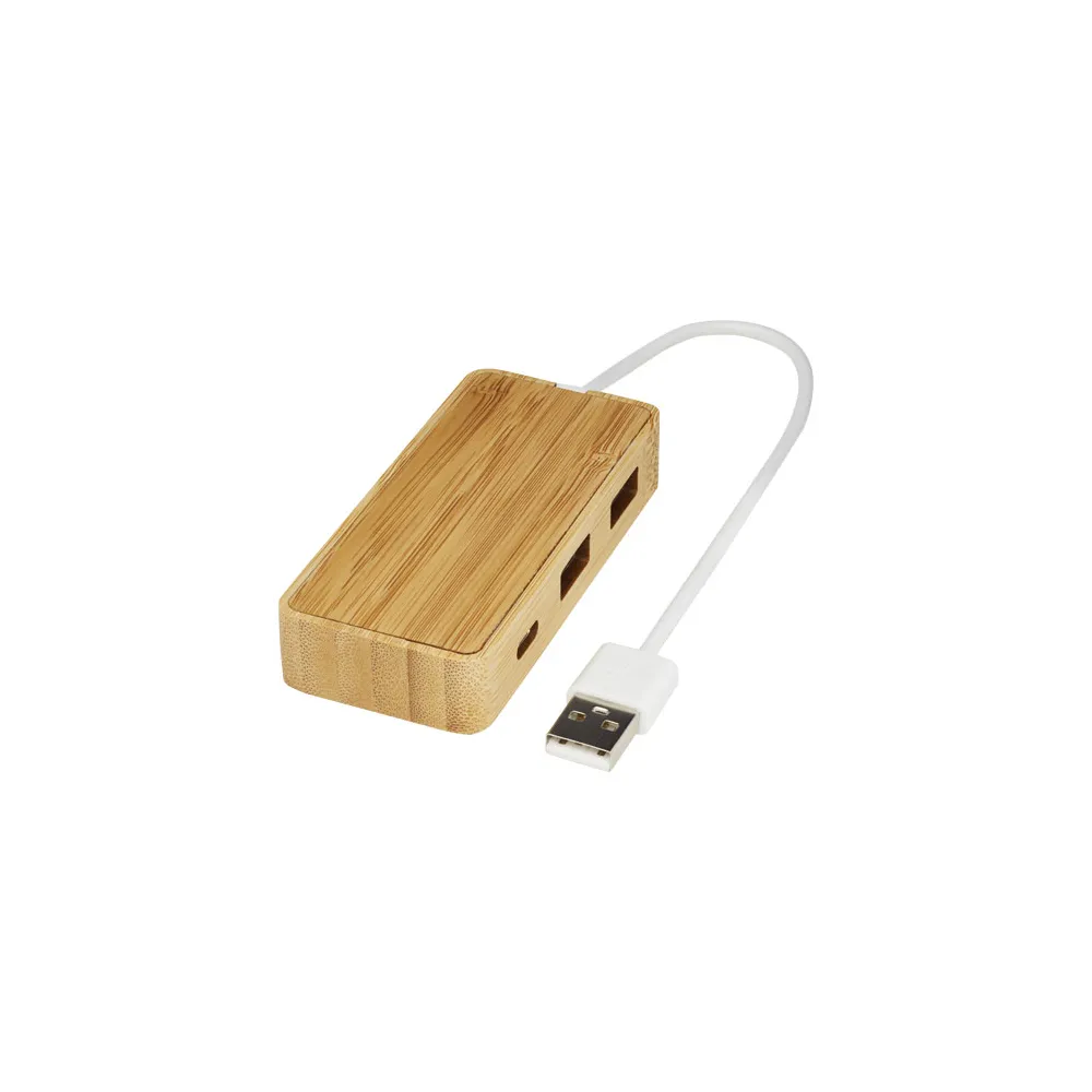 Tapas bambusowy koncentrator USB