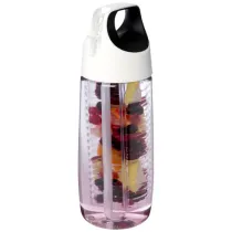 HydroFruit bidon o pojemności 700 ml z wieczkiem zaciskowym i możliwością przyrządzania wody smakowej wykonany wykonany z 