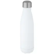 Cove butelka o pojemności 500 ml wykonana ze stali nierdzewnej z recyklingu z miedzianą izolacją próżniową posiadająca ce