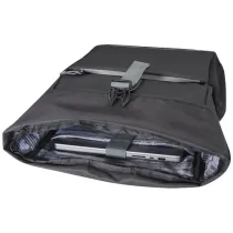 Aqua wodoodporna torba rowerowa o pojemności 20 l na 15-calowego laptopa wykonana z materiałów z recyklingu z certyfikatem GR