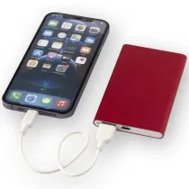 Pep powerbank o pojemności 4000 mAh Type-C z aluminium pochodzącego z recyklingu 