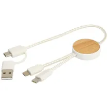 Chechia kabel do synchronizacji danych i szybkiego ładowania 5 w 1 27 W o długości 30 cm z tworzyw sztucznych pochodzących z